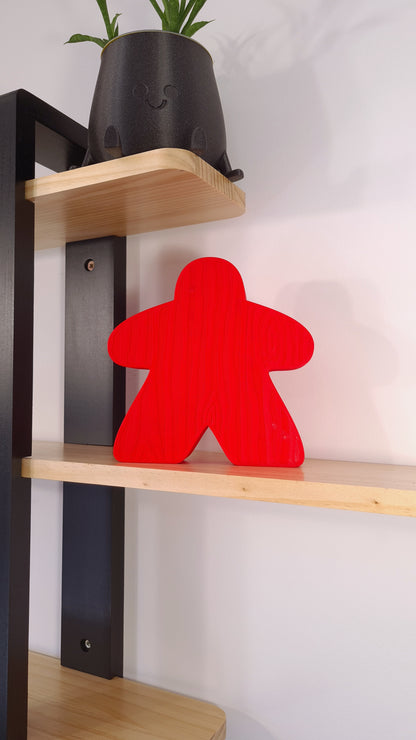 Board game Meeple upgrade figurine statue - 2 sizes - 5 colors - unique christmas gift idea for friends - mega board game token - Tabletop