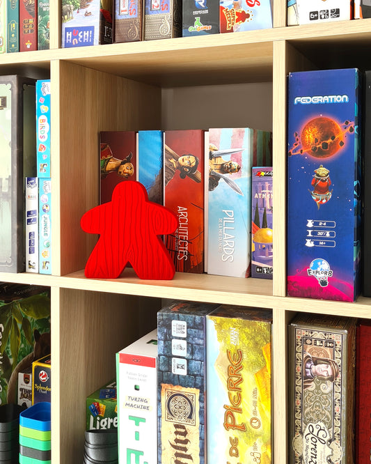 Board game Meeple upgrade figurine statue - 2 sizes - 5 colors - unique christmas gift idea for friends - mega board game token - Tabletop