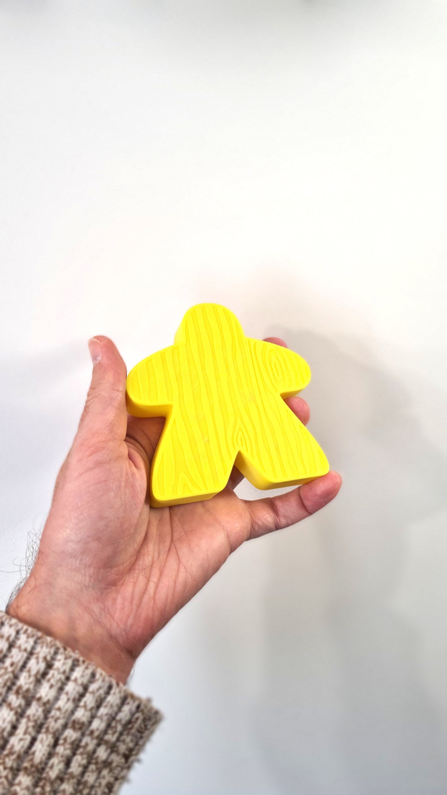 Board game Meeple upgrade figurine statue - 2 sizes - 5 colors - unique christmas gift idea for friends - mega board game token - Tabletop